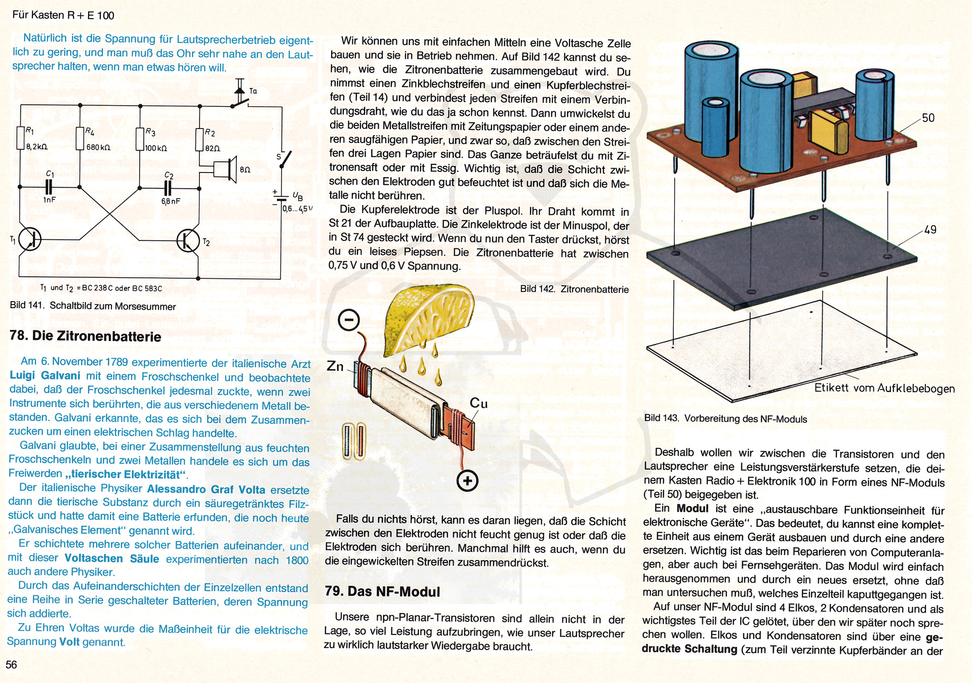 Kosmos Radio und Elektronik - Handbuch Seite 56